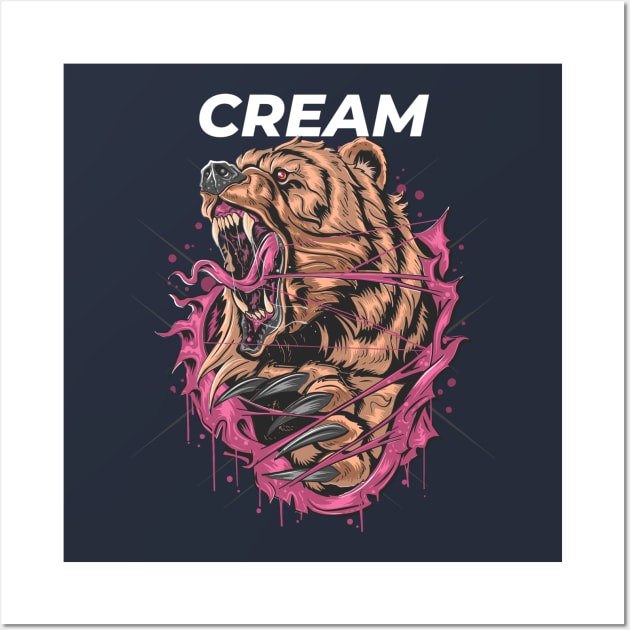 cream Wall Art by aliencok